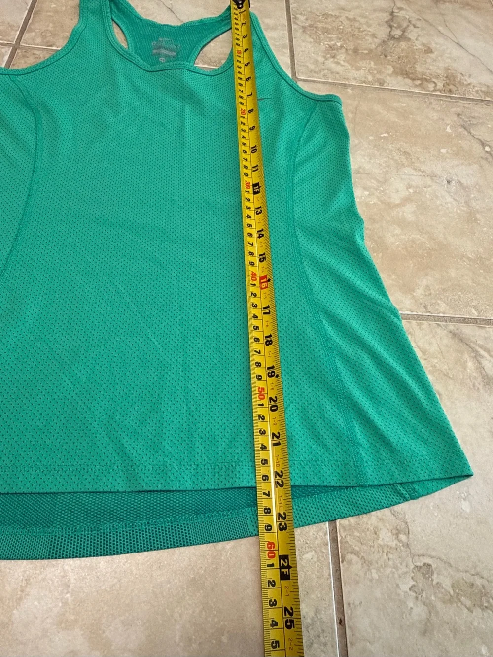 Nike Women’s Dri-FIT Racerback Tank Top XS Teal Green Mesh Running Athletic